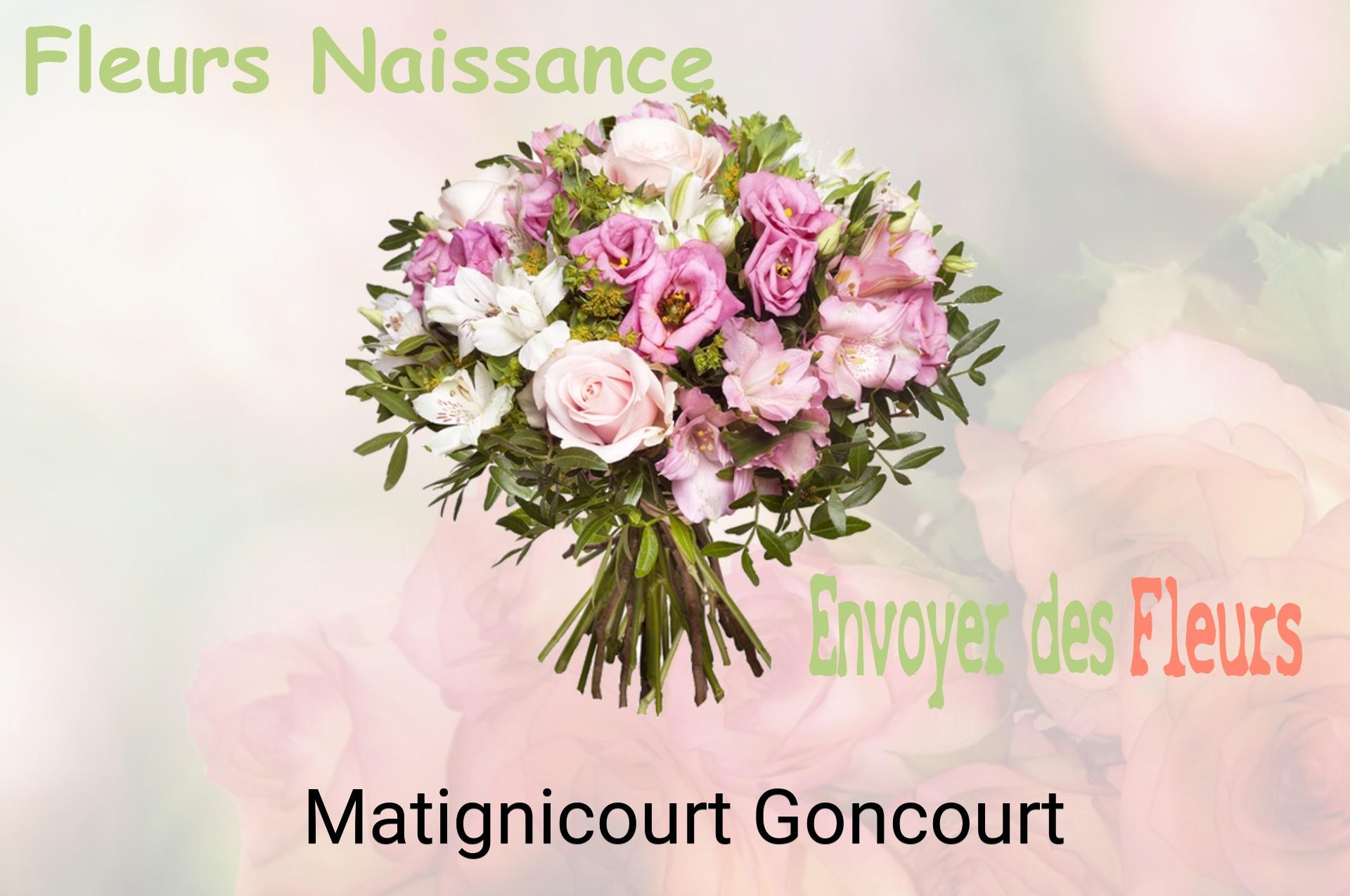 Bouquet de fleurs de naissance livré à Matignicourt-Goncourt