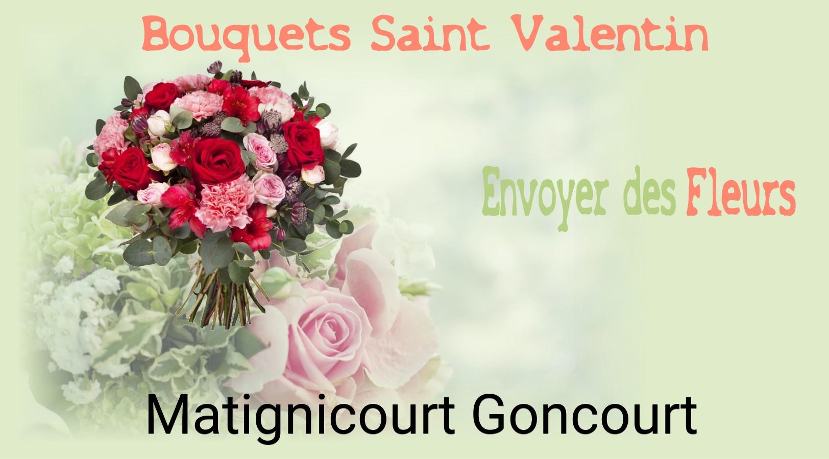 Roses de Saint-Valentin livrées à Matignicourt-Goncourt